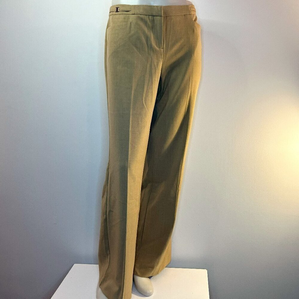 NEW YORK & CO Women's Beige 7th Avenue Wide Leg Pant - Size 6 Avg - NWT $49.95